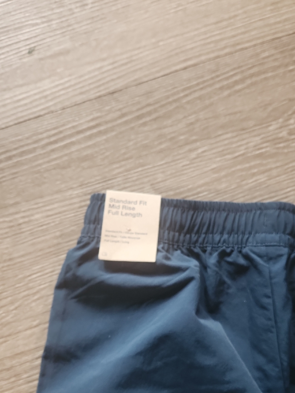 Nike Navy Wide-Leg Athletic Pants NWT - Picture 3 of 5
